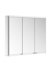 KEUCO Royal Modular 2.0 Spiegelschrank 800321090000000 900 x 700 x 120 mm, ohne Steckdose, Wandvorbau, 3-t&uuml;rig, DALI