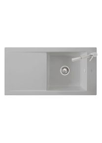 Villeroy & Boch Villeroy und Boch Timeline 60 Flat Flächenbündige Spüle 67900FFU Spülbecken, ivory