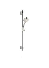 Hansa Hansabasicjet Brausestangen-Set 44780233 720 mm, Handbrause dreistrahlig, chrom, d= 18mm