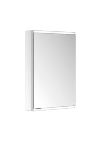 KEUCO Royal Modular 2.0 Spiegelschrank 800111050000000 500 x 700 x 120 mm, ohne Steckdose, Wandvorbau, 1-t&uuml;rig, beleuchtet, rechts