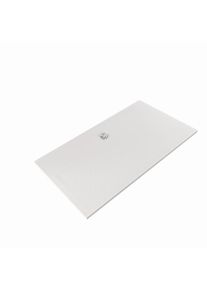 Kludi TERRA Duschwanne 09DW2253 90 x 170 x 3 cm, Abflussabdeckung inkl. Mattwei&szlig;