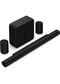 SONOS Premium Thuisbioscoopset - Arc Ultra + Sub 4 + Era 100 - 2 Pack - Zwart