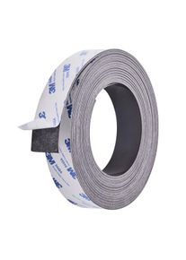 Magneetband, zelfklevend, sterk 30 mm | 2 mm | 5 m, ferriet, zwart