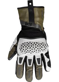 iXS Venture-STX 1.0, gloves waterproof , color: Light Grey/Olive/Black , size: L