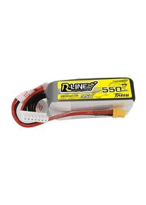 Gens ace &Tattu - 550 mAh 22.2 V 95C 6S1P XT30 Battery R-Line