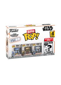 Heavy Mandalorian Funko Bitty Pop 4-piece Figure Set - Star Wars The Mandalorian - Funko