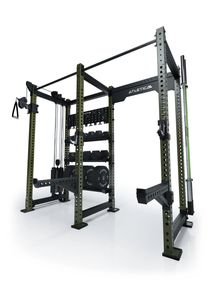 R8 Falcon | Power Rack Kabelzug links / Military Green
