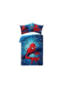 MARVEL Housse de couette 'Spiderman' Garçons bleu taille Onesize Kinder