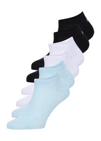 Fila Kvinnor Sockor ljusblå / svart / vit Storlek 35/38