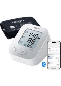 Omron , Oberarm-Blutdruckmessgerät »X2+ Connect, Universalmanschette (22-42 cm), mit kostenloser App« , silber , Qualität, auf die man sich...