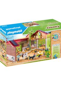 Playmobil , Konstruktions-Spielset &raquo;Gro&szlig;er Bauernhof (71304), Country&laquo; teilweise aus recyceltem Material; Made in Germany , bunt