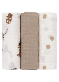 Lässig LÄSSIG , Stoffwindeln »Little Mateys, Einschlag- und Mulltuchset L, Royal Blue« Set, 3 Stk. tlg. , Royal Blue