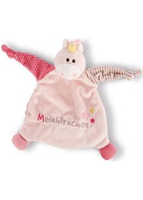 Nici , Schmusetuch »My First Kollektion, Einhorn Stupsi, Meinhörnchen« mit aufgestickten Augen , rosa