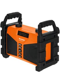 Technisat , Baustellenradio »DIGITRADIO 230 OD« (Bluetooth UKW mit RDS 12 W) staub- und wassergeschützt (IP65) , orange , USB-Ladefunktion / AUX /...