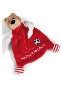 Nici , Schmusetuch »FC BAYERN MÜNCHEN Bär Berni, 25 cm« , rot
