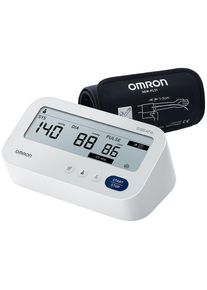 Omron , Oberarm-Blutdruckmessgerät »X3 Comfort AFib, 2 Nutzer, mit AFib-Screening bei jeder Messung« , silber , Klinisch validiert: Die...