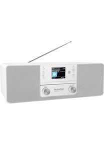 Technisat , Digitalradio (DAB+) »DIGITRADIO 370 CD IR« (Bluetooth WLAN Digitalradio (DAB+) UKW mit RDS 10 W) , weiß
