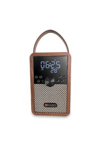 NABO , Radio »WR 400« ( ) , braun , MicroSD-Speicherkarten-Slot