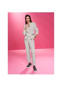 Heine , Damen , Hosenanzug , hellgrau , Normalgrößen , 46 -Normalgrößen , 46 , gewebte Qualität