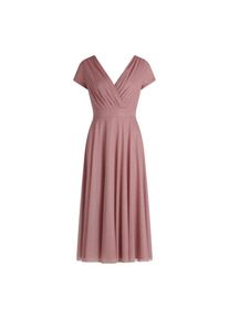 Vera Mont , Cocktailkleid »Cocktailkleid im Glitzer-Look« , Silver/Rosé , EURO , 40 -EURO , 40 , Passform: Ausgestellt
