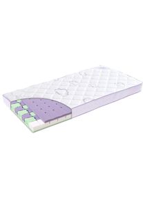 Tr&auml;umeland Tr&auml;umeland Kindermatratze, Wei&szlig;, Violett, Textil, 70x140 cm, Fkt, Textiles Vertrauen - Oeko-Tex&reg;, Made in Austria, &Uuml;ber- und Sondergr&ouml;&szlig;en erh&auml;ltlich, Bezug abnehmbar/waschbar, wendbar, klimatisierte Bel&uuml;ftungskan&auml;le, atmungsaktiv, Sitzkantenverst&auml;rkung, N&auml;sseschutz, Babym&ouml;bel & Kinderm&ouml;bel, Babyzimmer, Babymatratzen
