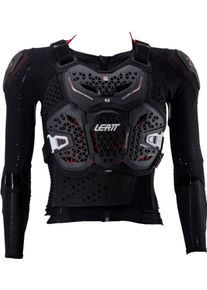 Leatt 4.5 Hybrid, chaqueta protectora mujer , color: Negro , tamaño: M