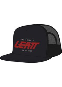 Leatt Trucker Black, tapa , color: Negro/Rojo , tamaño: Talla única