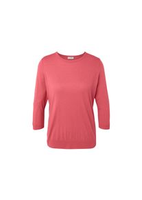 Tchibo - Finomkötésű pulóver selyemmel - nő - méret M 40/42 - piros
