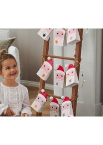 Tchibo - DIY-Adventskalender-Set - weiß
