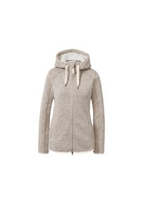 Tchibo - Teddy-Strickfleecejacke - Damen - Gr. M - beige