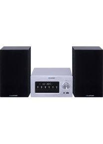 Blaupunkt Micro system MS70BT, Bluetooth-CD-MP3-USB-AUX (Bluetooth, CD Player, 2x 70 W), Stereoanlage, Schwarz, Grau
