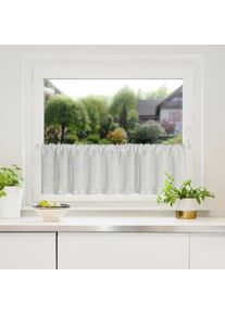 ArtFir Kr&aacute;tka z&aacute;clona GUSTO P | biela 150 x 30 cm