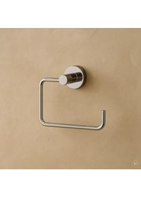 AquaCraft 100 Toilettenpapierhalter ohne Bohren 10010000-00 ohne Deckel, chrom