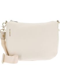Mandarina Duck, Damen, Handtasche, Mellow Lederhobo mit Schouderriem und Innenorganisation, Beige