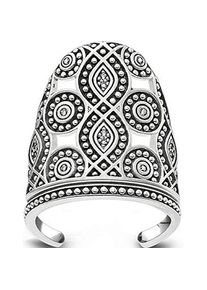 Thomas Sabo, Ring, Womens Ring 925 Silver Zirconia White Size 46 146 TR20946431446, (46, 925 Silber)