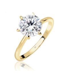 Elli, Ring, PREMIUM Ladies Soltaire Engagement Ring 0606930115, (52, 375/9 K Gold)