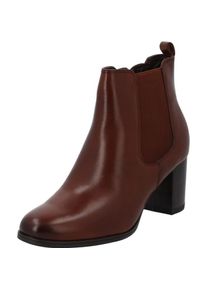 Tamaris, Damen, Boots + Stiefel, Tacco a Blocco in Pelle Chelsea, Braun, (37)
