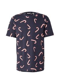 Only & Sons Only & Sons Koszulka 'ONSKLAUS' dla mężczyzn niebieska noc / czerwony / biały Rozmiar M