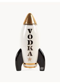 Jonathan Adler Dekant&eacute;r s prvkami v zlatej farbe Rocket, 830 ml Zlat&aacute;, Čierna Porcel&aacute;n V 830 cm
