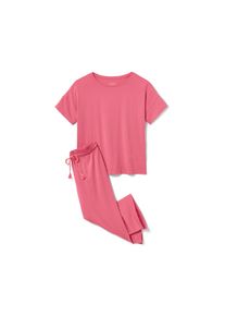 Tchibo - Piżama - dla pań - rozmiar M 40/42 - kolor: r&oacute;żowy