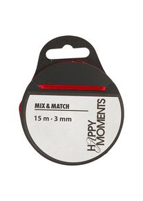 Creativ Company - Satin ribbon wine red 15m