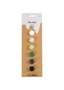 Creativ Company - Plus Color Acrylic Paint Natural Colors - 6x5ml.