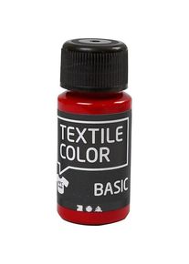Creativ Company - Textile Color Semi-opaque Textile Paint - Red 50ml