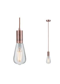 Paulmann Neordic Pendelarmatur Haldis E27 max. 60W Kobber dæmpbar Metal