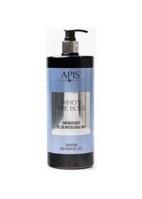 Apis Natural Cosmetics Who's The Boss energising shower gel 3-in-1 for men 1000 ml