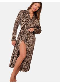 Lipsy Hosszú fürdőköpeny Női barna , Méret S