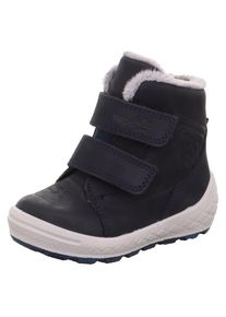 Superfit , Kinder , Klettstiefel »GROOVY 2.0 WMS: Mittel« Snowboots mit Schurwolle, Größenschablone zum Download , nachtblau , 20 , 20 ,...