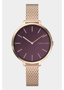 Women's Watch - Rosegold - Surgical steel case, Sapphire-hardened mineral glass, Mesh Strap - 30mm , Miyota Quartz Movement - Lilienthal Berlin