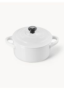Le Creuset Panela Mini Cocotte Branco Cerâmica Ø 10 x Alt 8 cm, 250 ml