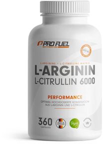 ProFuel L-Arginin & L-Citrullin, 360 Kapseln
